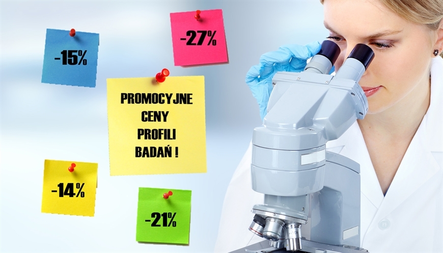 PROFILE BADAŃ LABORATORYJNYCH - PROMOCJA!