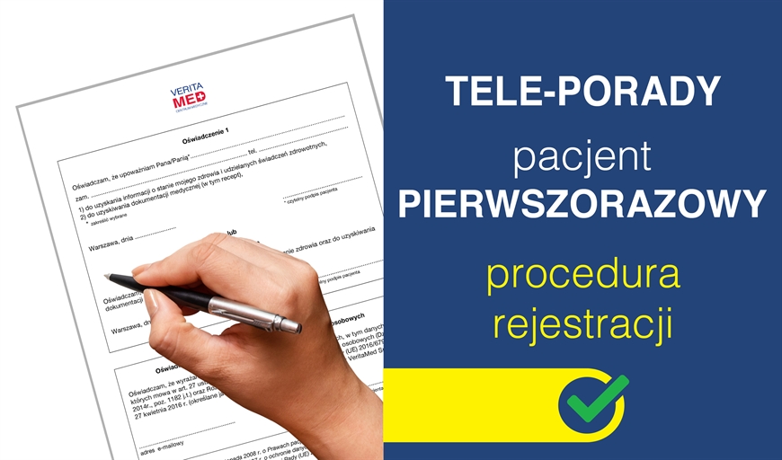 TELEPORADA • Pacjent Pierwszorazowy • PROCEDURA REJESTRACJI